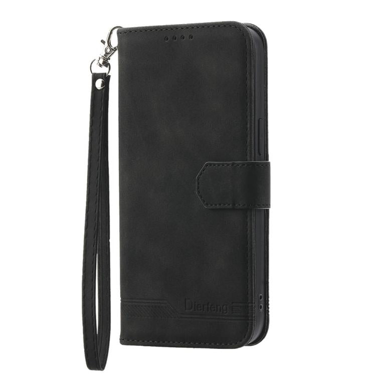 Dierfeng Dream Line TPU Hybrid PU Leather Phone Case, For Realme 14 Pro, For Realme C75 / Realme 14x, For Realme 13+, For Realme GT 6 Global, For Realme 12 5G, For Realme 12+, For Realme 12 Pro+, For Realme 11 4G