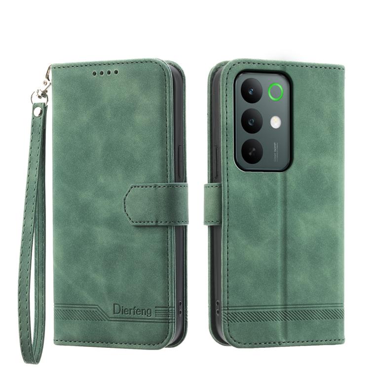 Dierfeng Dream Line TPU Hybrid PU Leather Phone Case, For Realme C100 4G, For Realme 16 5G, For Realme C85 5G / Realme 15x 5G, For Realme C85 Pro 4G, For Realme 15T 5G, For Realme 15 5G / Realme 15 Pro 5G, For Realme 14 / Realme P3 5G, For Realme 14 Pro+