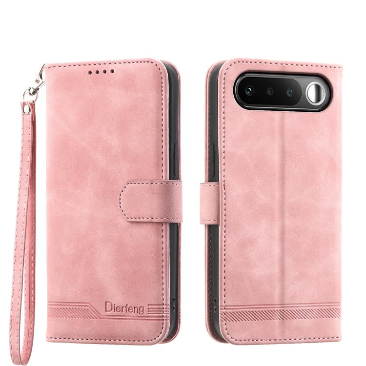 Dierfeng Dream Line TPU Hybrid PU Leather Phone Case, For Realme C100 4G, For Realme 16 5G, For Realme C85 5G / Realme 15x 5G, For Realme C85 Pro 4G, For Realme 15T 5G, For Realme 15 5G / Realme 15 Pro 5G, For Realme 14 / Realme P3 5G, For Realme 14 Pro+