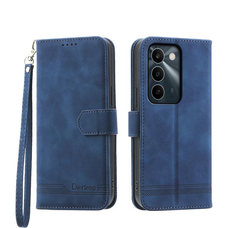 Dierfeng Dream Line TPU Hybrid PU Leather Phone Case, For Realme C100 4G, For Realme 16 5G, For Realme C85 5G / Realme 15x 5G, For Realme C85 Pro 4G, For Realme 15T 5G, For Realme 15 5G / Realme 15 Pro 5G, For Realme 14 / Realme P3 5G, For Realme 14 Pro+
