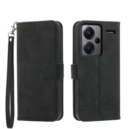 Dierfeng Dream Line TPU + PU Leather Phone Case, For Xiaomi Redmi Note 13 Pro+, For Xiaomi Redmi Note 13 Pro 5G, For Xiaomi 13T, For Xiaomi Redmi Note 12 Turbo 5G/Poco F5, For Xiaomi Redmi Note 12S 4G Global, For Xiaomi Poco X6 Pro 5G