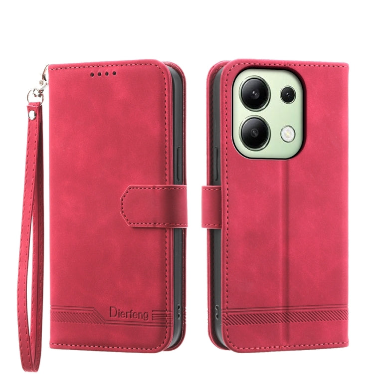 Dierfeng Dream Line TPU + PU Leather Phone Case, For Xiaomi Redmi A3, For Xiaomi Redmi Note 13 Pro 4G, For Xiaomi Redmi Note13 4G, For Xiaomi 14 Ultra, For Xiaomi 14 Pro, For Xiaomi 14, For Xiaomi Redmi Note 13 5G, For Xiaomi Redmi 13C