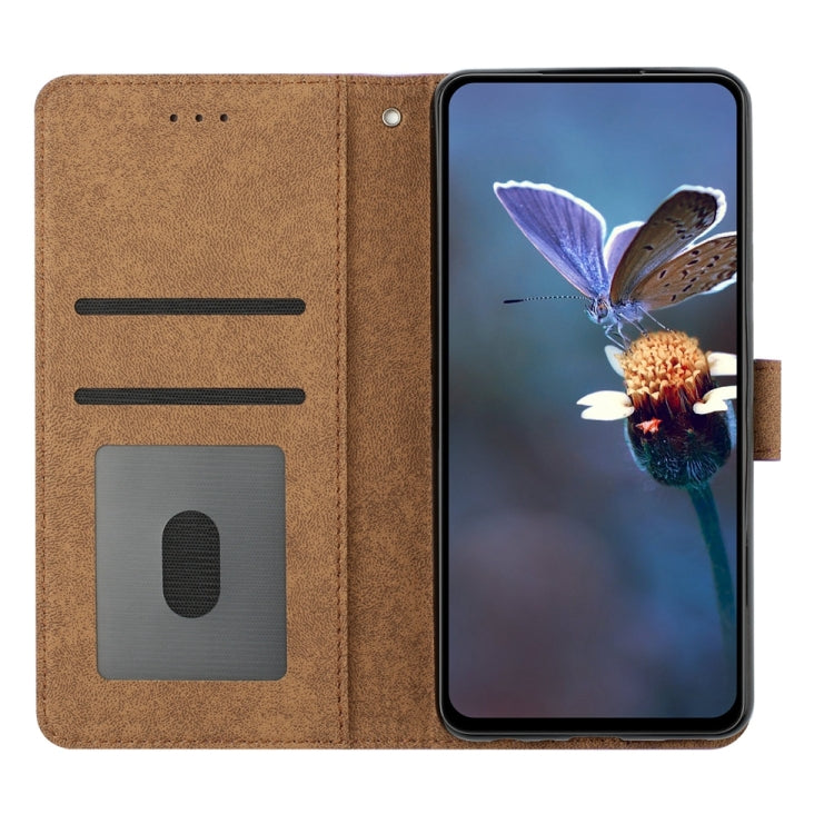 Seven Butterflies Embossed Leather Phone Case, For Xiaomi Redmi Note 8T