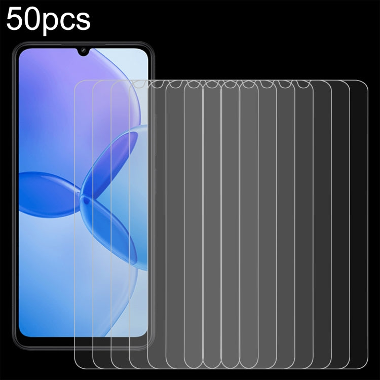 50pcs 0.26mm 9H 2.5D Tempered Glass Film, For Xiaomi Poco M7 Pro 5G, For Xiaomi Poco C75 5G, For Xiaomi Redmi K80 / K80 Pro, For Xiaomi Redmi Note 14 4G, For Xiaomi Redmi A4 5G, For Xiaomi Redmi 14R / A3 Pro, For Xiaomi Redmi Note 14 5G                ...