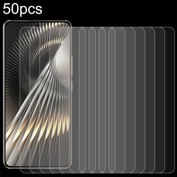 50pcs 0.26mm 9H 2.5D Tempered Glass Film, For Xiaomi Poco M7 Pro 5G, For Xiaomi Poco C75 5G, For Xiaomi Redmi K80 / K80 Pro, For Xiaomi Redmi Note 14 4G, For Xiaomi Redmi A4 5G, For Xiaomi Redmi 14R / A3 Pro, For Xiaomi Redmi Note 14 5G                ...