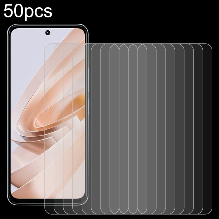 50pcs 0.26mm 9H 2.5D Tempered Glass Film, For Xiaomi Poco M7 Pro 5G, For Xiaomi Poco C75 5G, For Xiaomi Redmi K80 / K80 Pro, For Xiaomi Redmi Note 14 4G, For Xiaomi Redmi A4 5G, For Xiaomi Redmi 14R / A3 Pro, For Xiaomi Redmi Note 14 5G                ...