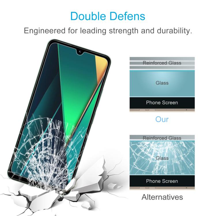 50pcs 0.26mm 9H 2.5D Tempered Glass Film, For Xiaomi Poco C75 5G, For Xiaomi Redmi K80 / K80 Pro, For Xiaomi Redmi Note 14 4G, For Xiaomi Redmi A4 5G, For Xiaomi Redmi 14R / A3 Pro, For Xiaomi Redmi Note 14 5G, For Xiaomi Redmi 13 5G / 4G / Note 13R   ...