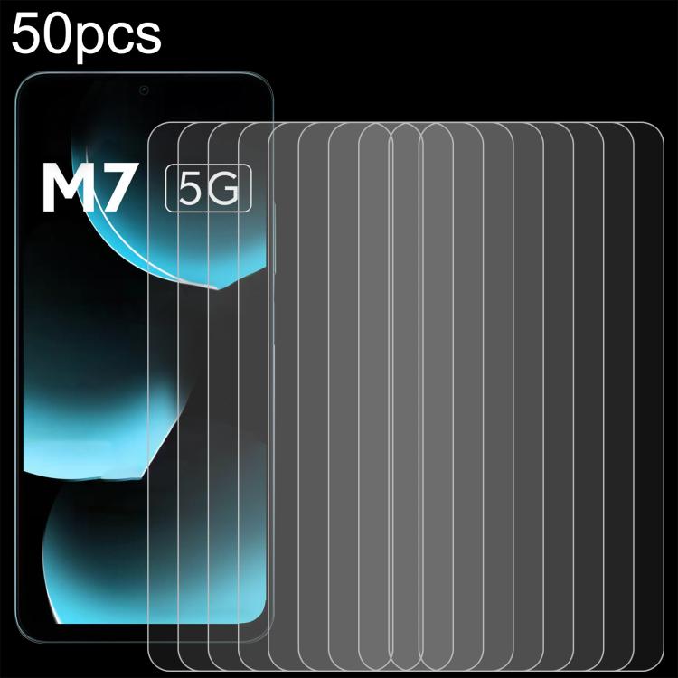 50pcs 0.26mm 9H 2.5D Tempered Glass Film, For Redmi 17C 4G, For Xiaomi Poco C81x 4G, For Xiaomi Poco M8s 5G, For Xiaomi Poco C81 Pro 4G, For Redmi A7 Pro 171mm / Poco C85x 5G, For Redmi R70 5G / R70m 5G, For Xiaomi Poco C85x 5G                         ...