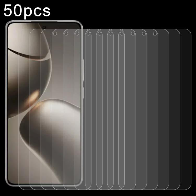 50pcs 0.26mm 9H 2.5D Tempered Glass Film, For Redmi 17C 4G, For Xiaomi Poco C81x 4G, For Xiaomi Poco M8s 5G, For Xiaomi Poco C81 Pro 4G, For Redmi A7 Pro 171mm / Poco C85x 5G, For Redmi R70 5G / R70m 5G, For Xiaomi Poco C85x 5G                         ...
