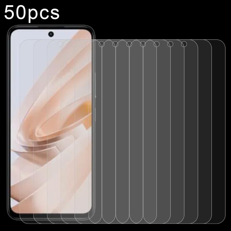 50pcs 0.26mm 9H 2.5D Tempered Glass Film, For Redmi 17C 4G, For Xiaomi Poco C81x 4G, For Xiaomi Poco M8s 5G, For Xiaomi Poco C81 Pro 4G, For Redmi A7 Pro 171mm / Poco C85x 5G, For Redmi R70 5G / R70m 5G, For Xiaomi Poco C85x 5G                         ...
