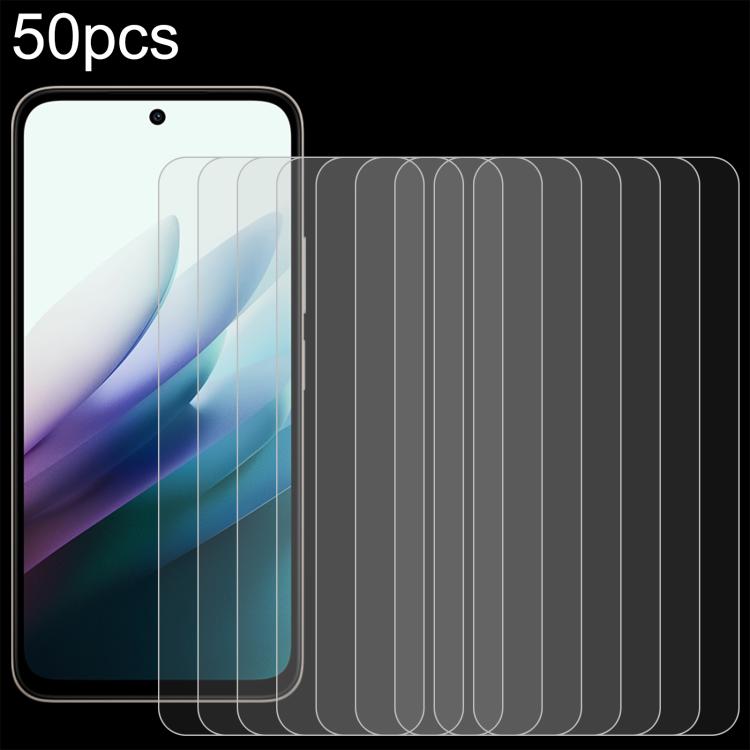 50pcs 0.26mm 9H 2.5D Tempered Glass Film, For Redmi 17C 4G, For Xiaomi Poco C81x 4G, For Xiaomi Poco M8s 5G, For Xiaomi Poco C81 Pro 4G, For Redmi A7 Pro 171mm / Poco C85x 5G, For Redmi R70 5G / R70m 5G, For Xiaomi Poco C85x 5G                         ...