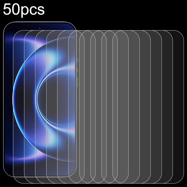 50pcs 0.26mm 9H 2.5D Tempered Glass Film, For Redmi A7 4G 171.8mm, For Redmi 17C 4G, For Xiaomi Poco C81x 4G, For Xiaomi Poco M8s 5G, For Xiaomi Poco C81 Pro 4G, For Redmi A7 Pro 171mm / Poco C85x 5G, For Redmi R70 5G / R70m 5G, For Xiaomi Poco C85x 5G...
