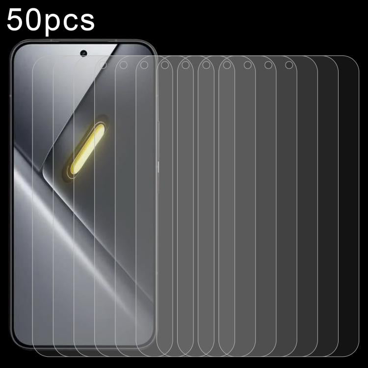 50pcs 0.26mm 9H 2.5D Tempered Glass Film, For Redmi A7 4G 171.8mm, For Redmi 17C 4G, For Xiaomi Poco C81x 4G, For Xiaomi Poco M8s 5G, For Xiaomi Poco C81 Pro 4G, For Redmi A7 Pro 171mm / Poco C85x 5G, For Redmi R70 5G / R70m 5G, For Xiaomi Poco C85x 5G...