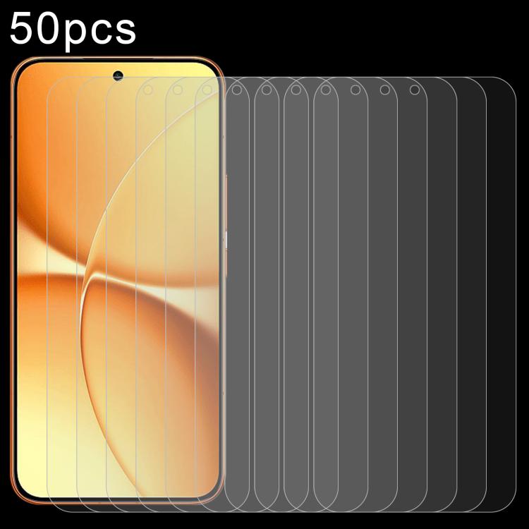 50pcs 0.26mm 9H 2.5D Tempered Glass Film, For Redmi A7 4G 171.8mm, For Redmi 17C 4G, For Xiaomi Poco C81x 4G, For Xiaomi Poco M8s 5G, For Xiaomi Poco C81 Pro 4G, For Redmi A7 Pro 171mm / Poco C85x 5G, For Redmi R70 5G / R70m 5G, For Xiaomi Poco C85x 5G...