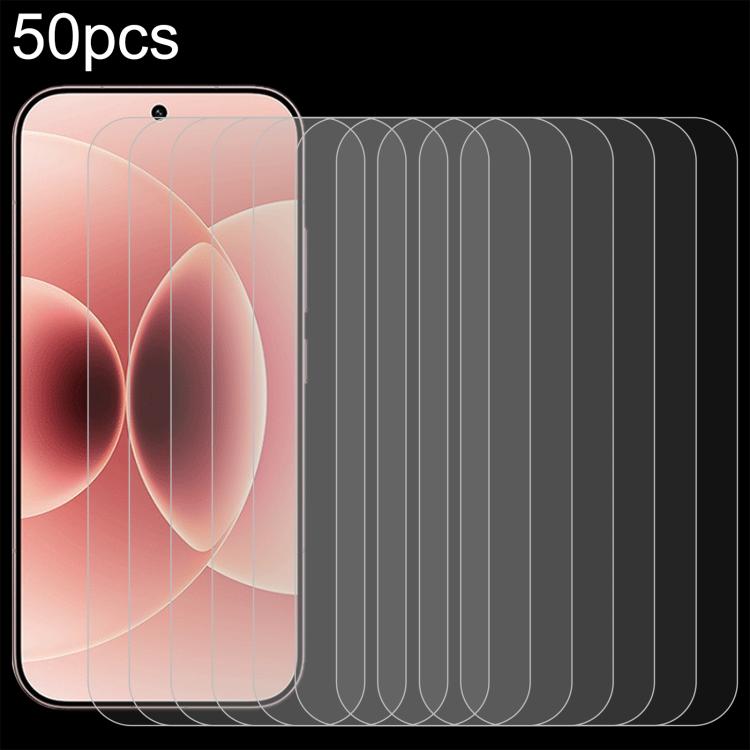50pcs 0.26mm 9H 2.5D Tempered Glass Film, For Redmi A7 4G 171.8mm, For Redmi 17C 4G, For Xiaomi Poco C81x 4G, For Xiaomi Poco M8s 5G, For Xiaomi Poco C81 Pro 4G, For Redmi A7 Pro 171mm / Poco C85x 5G, For Redmi R70 5G / R70m 5G, For Xiaomi Poco C85x 5G...