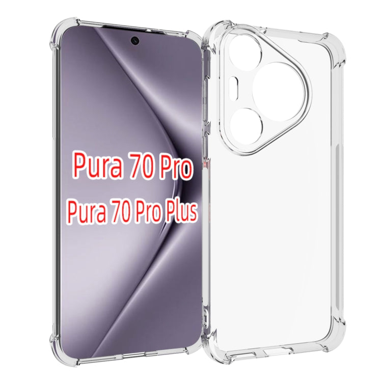 Shockproof Non-slip Thickening TPU Phone Case, For Huawei Pura X View, For Huawei Pura 90 Pro Max / Pura 90 Ultra, For Huawei Pura 90 Pro, For Huawei Mate 80 Pro Max, For Huawei Mate 80 / 80 Pro, For Huawei Mate 70 Air 5G, For Huawei Pura 80 Pro 5G    ...
