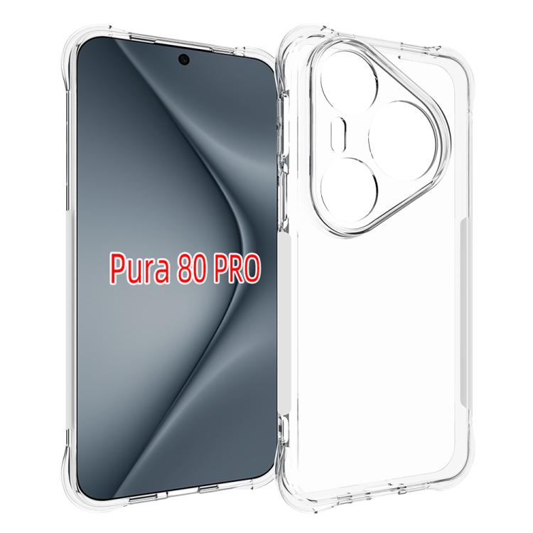 Shockproof Non-slip Thickening TPU Phone Case, For Huawei Pura X View, For Huawei Pura 90 Pro Max / Pura 90 Ultra, For Huawei Pura 90 Pro, For Huawei Mate 80 Pro Max, For Huawei Mate 80 / 80 Pro, For Huawei Mate 70 Air 5G, For Huawei Pura 80 Pro 5G    ...