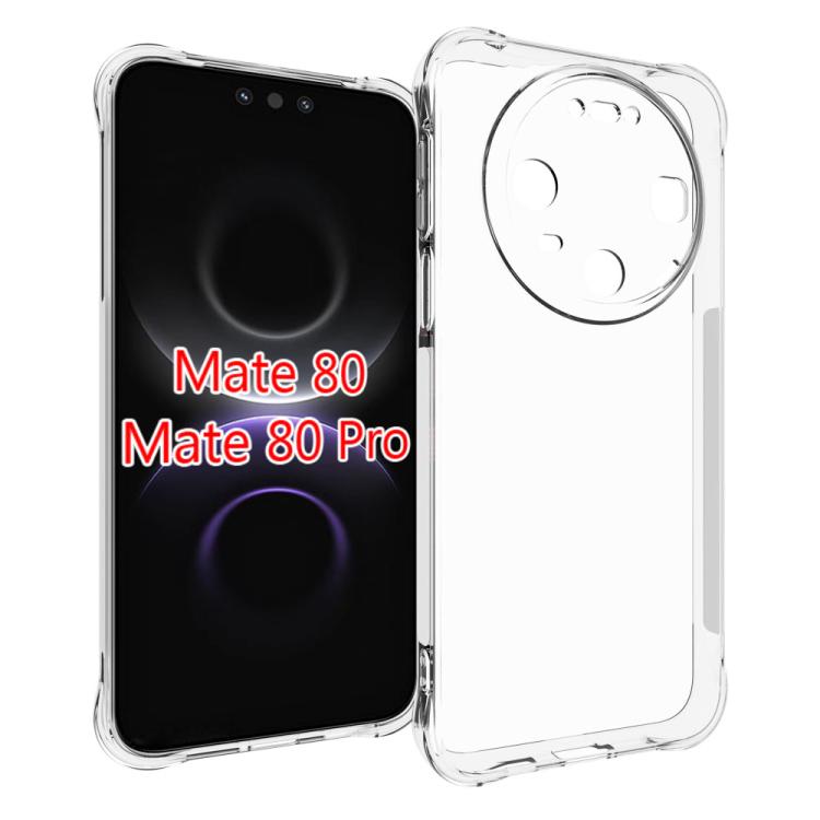 Shockproof Non-slip Thickening TPU Phone Case, For Huawei Pura X View, For Huawei Pura 90 Pro Max / Pura 90 Ultra, For Huawei Pura 90 Pro, For Huawei Mate 80 Pro Max, For Huawei Mate 80 / 80 Pro, For Huawei Mate 70 Air 5G, For Huawei Pura 80 Pro 5G    ...