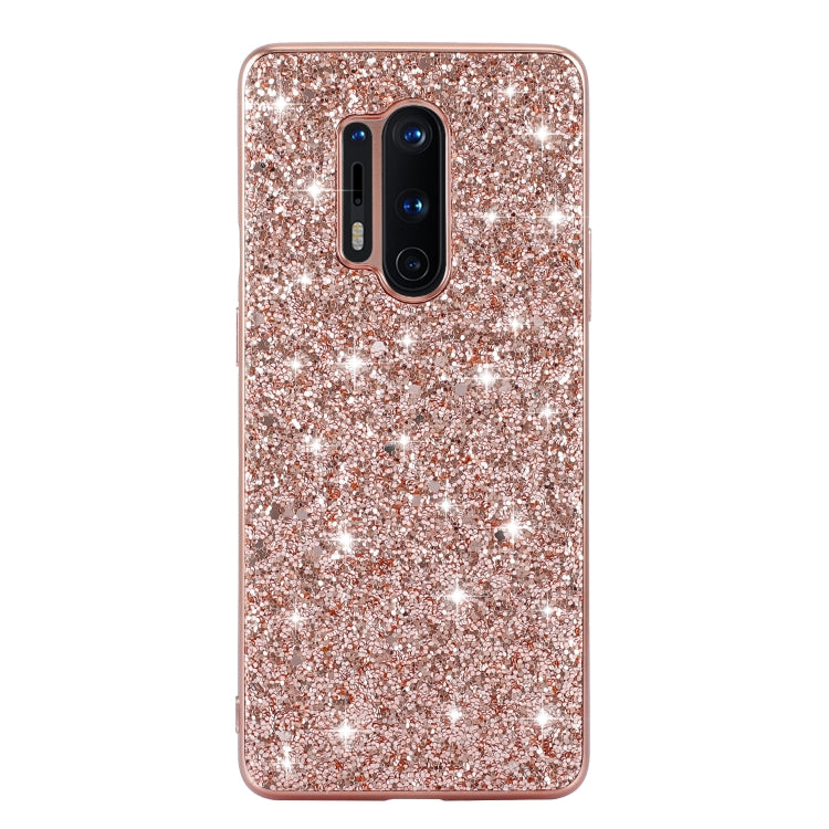 Glitter Powder Shockproof TPU Protective Case, For OnePlus 8 Pro, For OnePlus 8