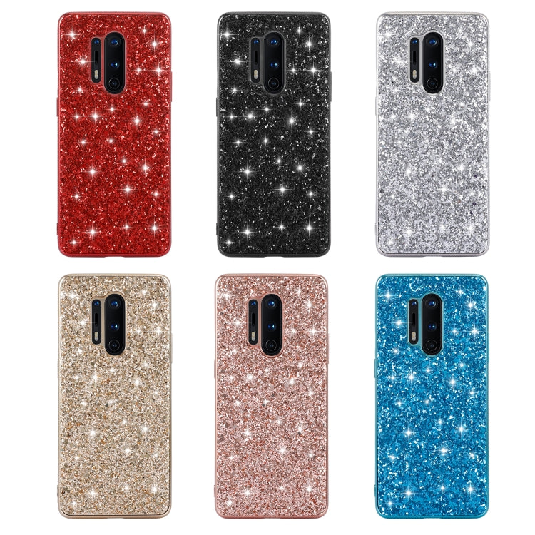 Glitter Powder Shockproof TPU Protective Case, For OnePlus 8 Pro, For OnePlus 8