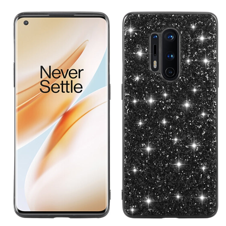 Glitter Powder Shockproof TPU Protective Case, For OnePlus 8 Pro, For OnePlus 8
