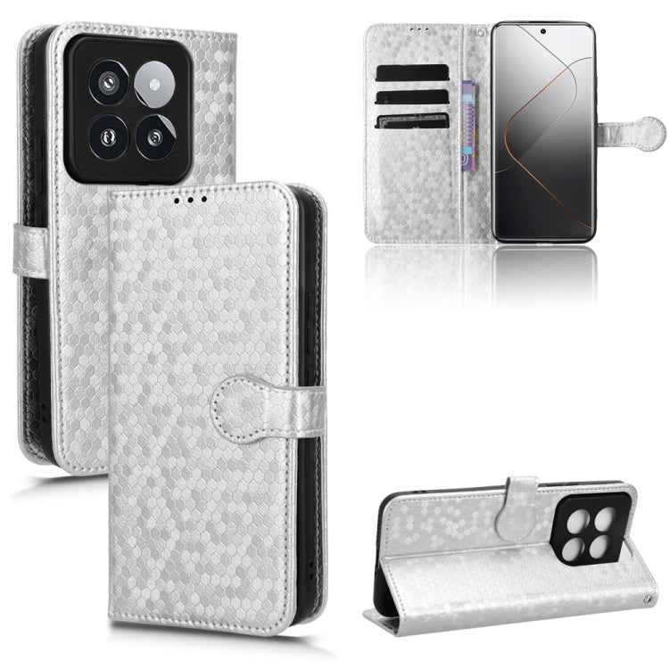 Honeycomb Dot Texture Leather Phone Case, For Xiaomi Redmi 13C / Poco C65, For Xiaomi 14 Pro, For Xiaomi Redmi Note 13 Pro+ 5G, For Xiaomi Redmi K70 5G / K70 Pro 5G, For Xiaomi Redmi Note 12S 4G, For Xiaomi 13 Ultra