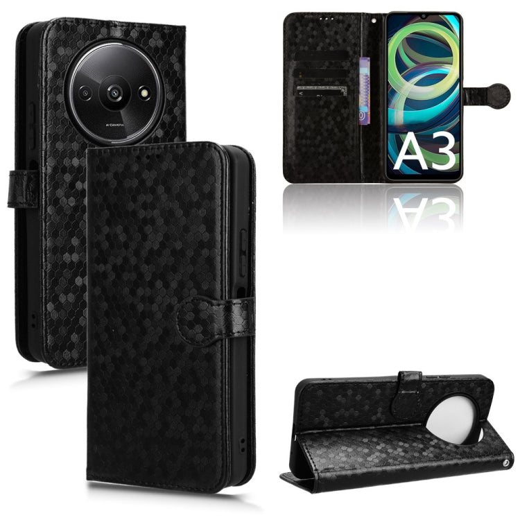Honeycomb Dot Texture Leather Phone Case, For Xiaomi Poco F6 /Redmi Turbo 3, For Xiaomi Civi 4 Pro, For Xiaomi Poco M6 Pro 4G, For Xiaomi Redmi A3, For Xiaomi Redmi Note 13 Pro 4G Global, For Xiaomi Redmi Note 13 4G, For Xiaomi Redmi 13C 5G / 4G       ...