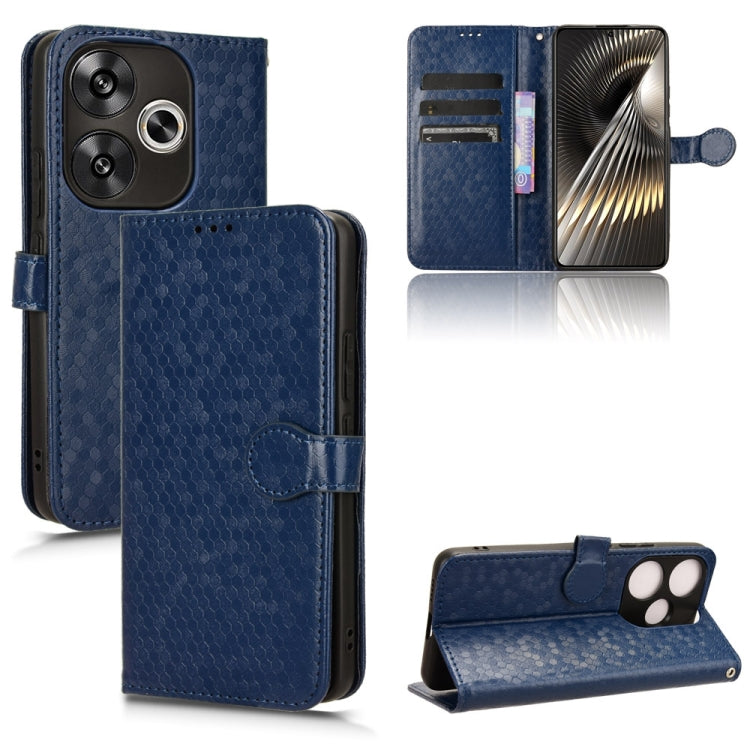 Honeycomb Dot Texture Leather Phone Case, For Xiaomi Poco F6 /Redmi Turbo 3, For Xiaomi Civi 4 Pro, For Xiaomi Poco M6 Pro 4G, For Xiaomi Redmi A3, For Xiaomi Redmi Note 13 Pro 4G Global, For Xiaomi Redmi Note 13 4G, For Xiaomi Redmi 13C 5G / 4G       ...