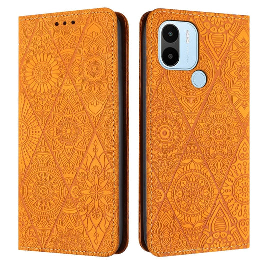 Ethnic Embossed Adsorption Leather Phone Case, For Xiaomi Redmi A1+, For Xiaomi 12T / 12T Pro, For Xiaomi Redmi A1, For Xiaomi 12 Lite, For Redmi Note 11 4G, For Xiaomi Redmi 9C / 10A, For Xiaomi Redmi 10C, For Xiaomi Poco X4 Pro 5G, For Xiaomi Redmi 10