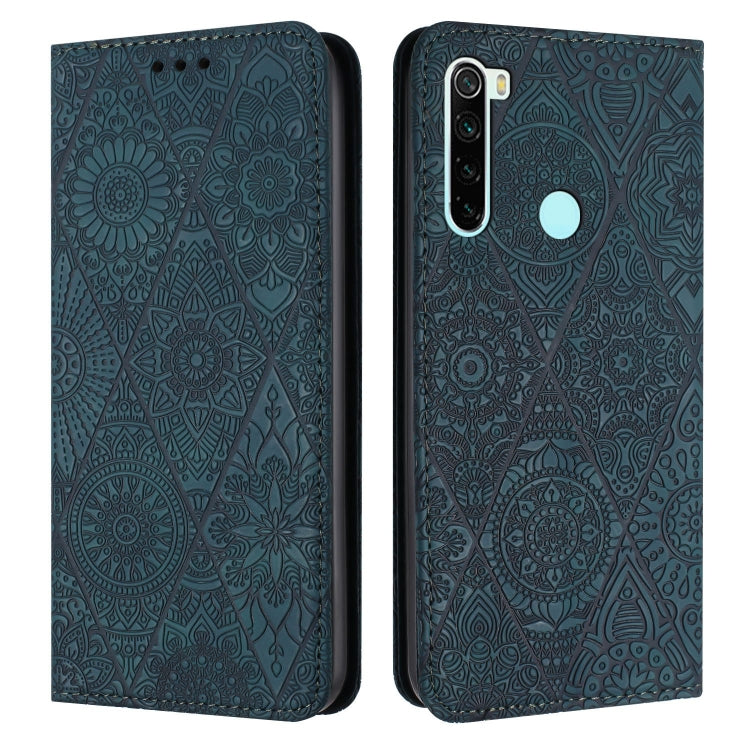 Ethnic Embossed Adsorption Leather Phone Case, For Redmi Note 9 Pro, For Redmi Note 8T, For Redmi Note 8, For Redmi Note 8 Pro, For Redmi Note 7 / 7 Pro
