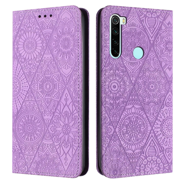 Ethnic Embossed Adsorption Leather Phone Case, For Redmi Note 9 Pro, For Redmi Note 8T, For Redmi Note 8, For Redmi Note 8 Pro, For Redmi Note 7 / 7 Pro