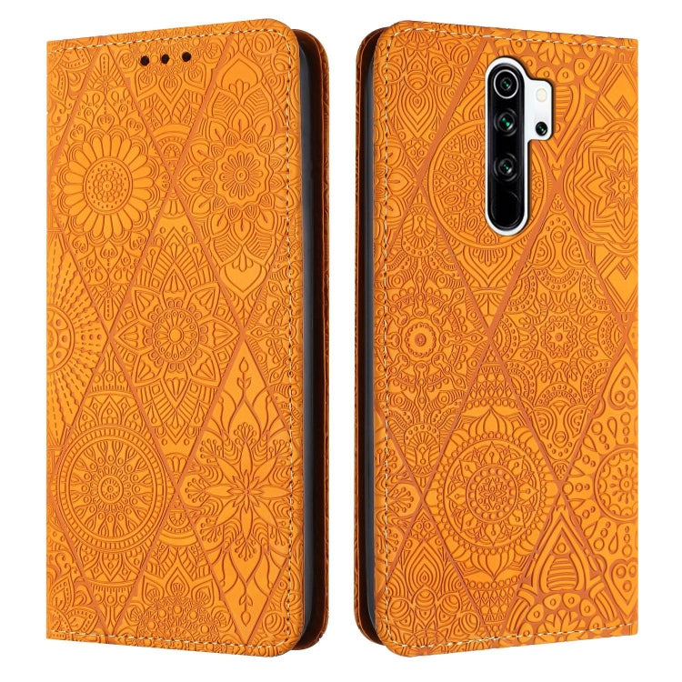 Ethnic Embossed Adsorption Leather Phone Case, For Redmi Note 9 Pro, For Redmi Note 8T, For Redmi Note 8, For Redmi Note 8 Pro, For Redmi Note 7 / 7 Pro