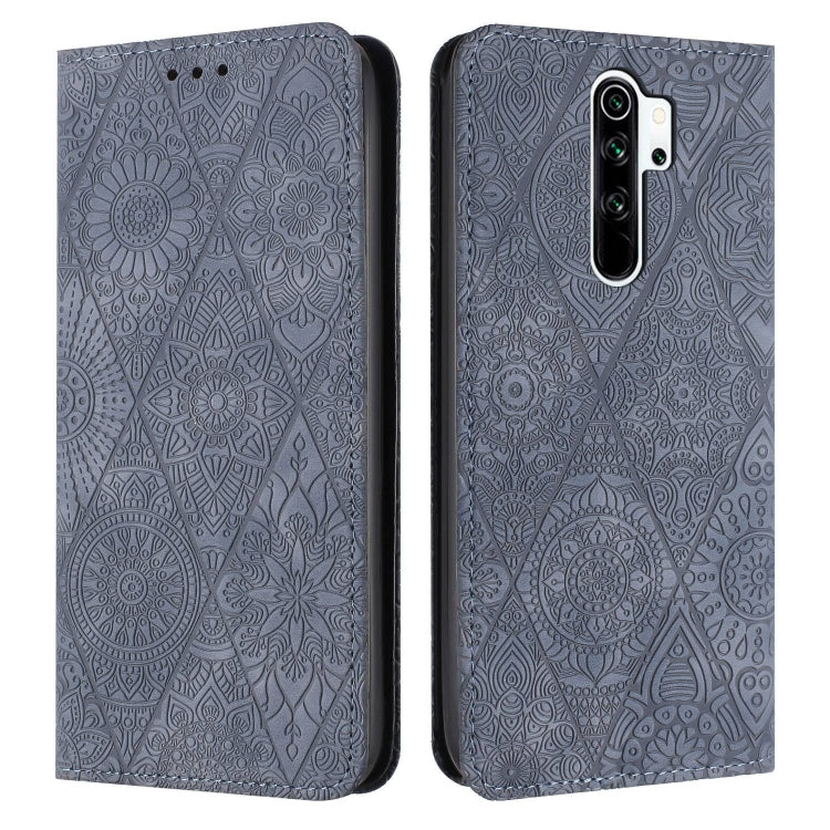 Ethnic Embossed Adsorption Leather Phone Case, For Redmi Note 9 Pro, For Redmi Note 8T, For Redmi Note 8, For Redmi Note 8 Pro, For Redmi Note 7 / 7 Pro