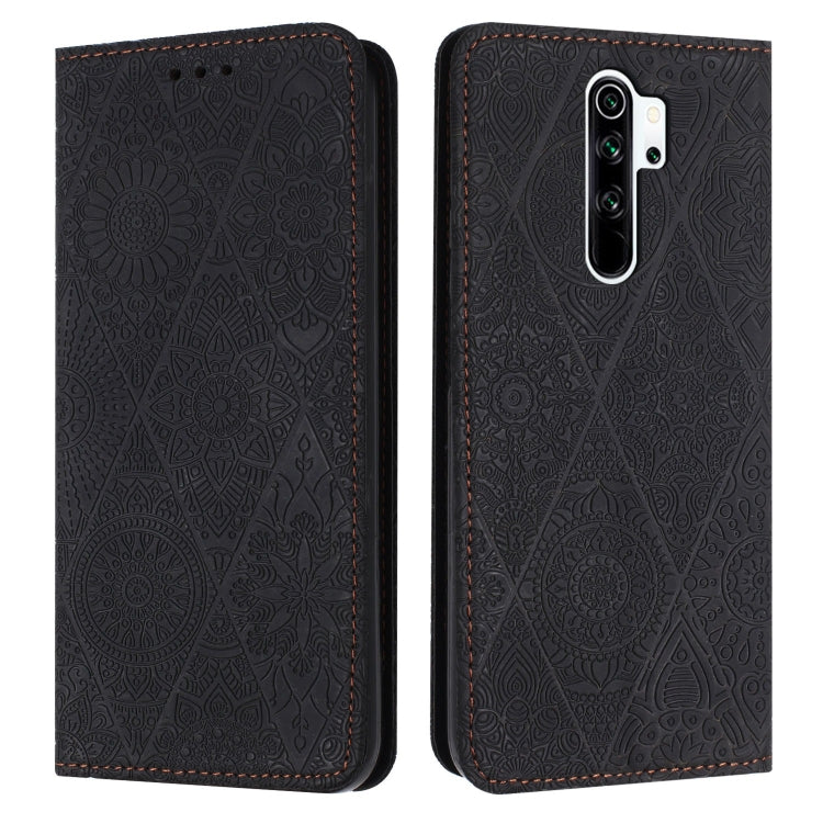 Ethnic Embossed Adsorption Leather Phone Case, For Redmi Note 9 Pro, For Redmi Note 8T, For Redmi Note 8, For Redmi Note 8 Pro, For Redmi Note 7 / 7 Pro