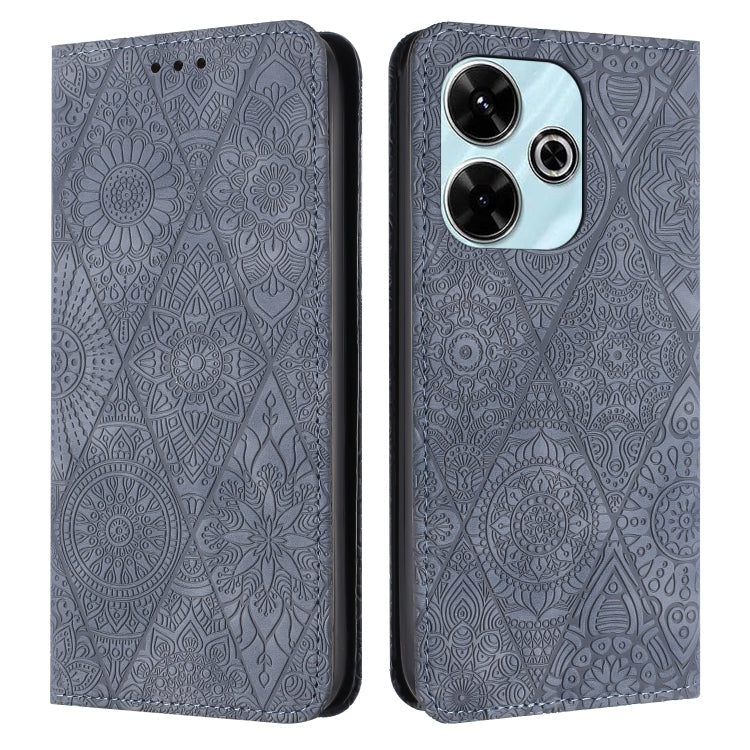 Ethnic Embossed Adsorption Leather Phone Case, For Xiaomi Redmi 13 4G, For Xiaomi Redmi Note 13 5G, For Xiaomi Redmi 13C, For Xiaomi Redmi Note 13 Pro 5G, For Redmi Note 12 Pro 4G, For Redmi Note 12 4G Global, For Redmi Note 12 Pro 5G Global           ...