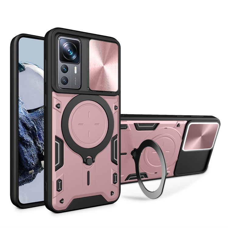 CD Texture Sliding Camshield Magnetic Holder Phone Case, For Xiaomi Redmi Note 12S 4G, For Xiaomi Redmi Note 12 4G, For Xiaomi Redmi Note 12 Pro 5G, For Xiaomi Redmi 12C, For Xiaomi 13 Lite / Civi 2 5G, For Xiaomi 13 Pro, For Xiaomi 13                 ...