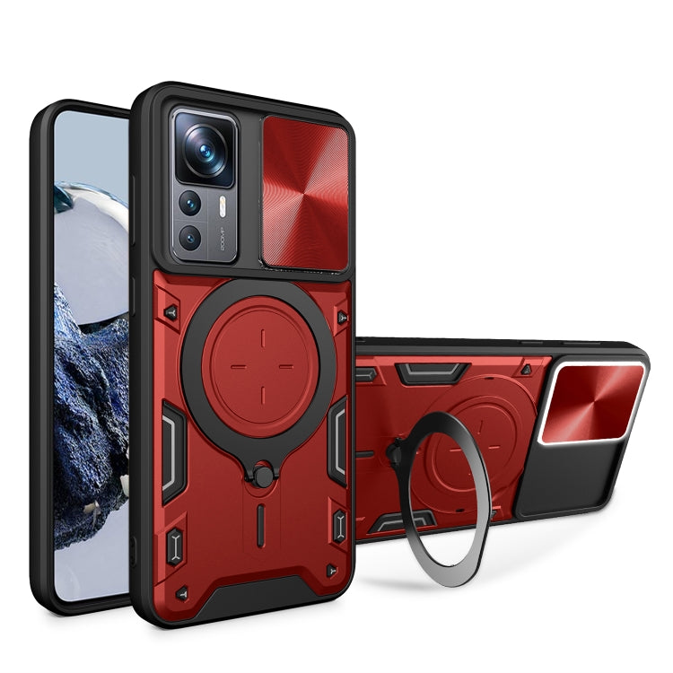 CD Texture Sliding Camshield Magnetic Holder Phone Case, For Xiaomi Redmi Note 12S 4G, For Xiaomi Redmi Note 12 4G, For Xiaomi Redmi Note 12 Pro 5G, For Xiaomi Redmi 12C, For Xiaomi 13 Lite / Civi 2 5G, For Xiaomi 13 Pro, For Xiaomi 13                 ...