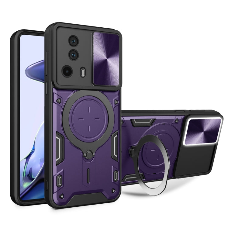 CD Texture Sliding Camshield Magnetic Holder Phone Case, For Xiaomi Redmi Note 12S 4G, For Xiaomi Redmi Note 12 4G, For Xiaomi Redmi Note 12 Pro 5G, For Xiaomi Redmi 12C, For Xiaomi 13 Lite / Civi 2 5G, For Xiaomi 13 Pro, For Xiaomi 13                 ...