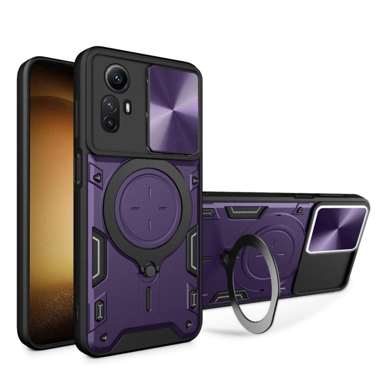 CD Texture Sliding Camshield Magnetic Holder Phone Case, For Xiaomi Redmi Note 12S 4G, For Xiaomi Redmi Note 12 4G, For Xiaomi Redmi Note 12 Pro 5G, For Xiaomi Redmi 12C, For Xiaomi 13 Lite / Civi 2 5G, For Xiaomi 13 Pro, For Xiaomi 13                 ...