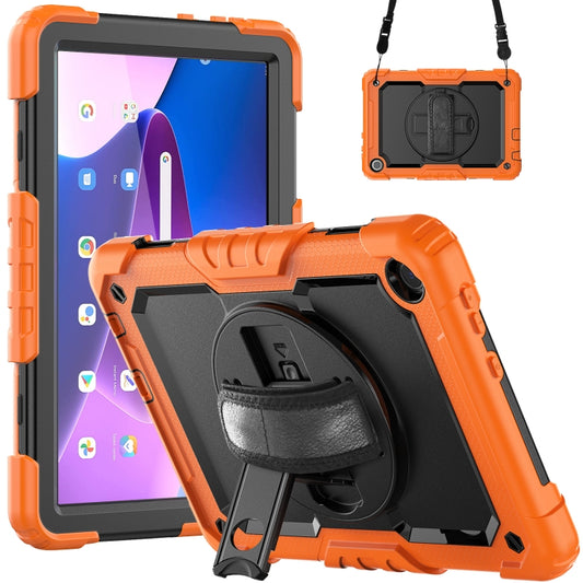 Silicone Hybrid PC Tablet Case with Shoulder Strap, For Lenovo Tab M10 10.1 Gen 3rd, For Lenovo Tab M10 Plus 10.6 Gen 3rd, For Lenovo Tab M8 HD 2020/2019