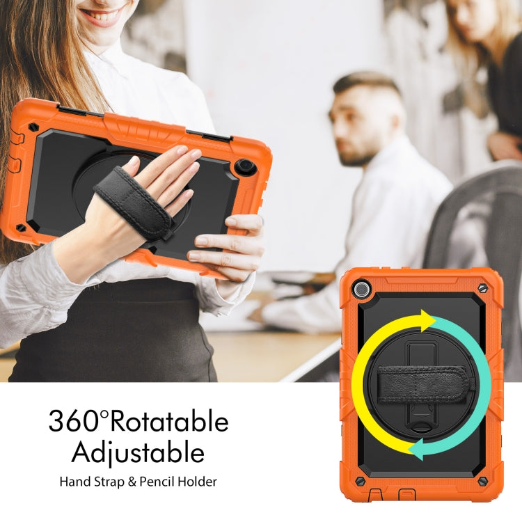 Silicone Hybrid PC Tablet Case with Shoulder Strap, For Lenovo Tab M10 10.1 Gen 3rd, For Lenovo Tab M10 Plus 10.6 Gen 3rd, For Lenovo Tab M8 HD 2020/2019