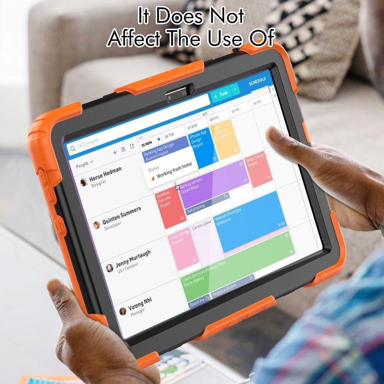 Silicone Hybrid PC Tablet Case with Shoulder Strap, For Lenovo Tab M10 10.1 Gen 3rd, For Lenovo Tab M10 Plus 10.6 Gen 3rd, For Lenovo Tab M8 HD 2020/2019