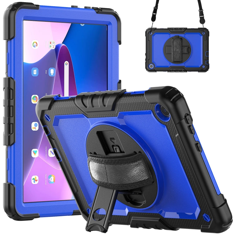Silicone Hybrid PC Tablet Case with Shoulder Strap, For Lenovo Tab M10 10.1 Gen 3rd, For Lenovo Tab M10 Plus 10.6 Gen 3rd, For Lenovo Tab M8 HD 2020/2019