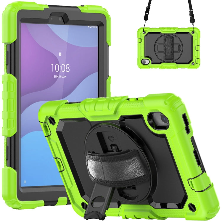 Silicone Hybrid PC Tablet Case with Shoulder Strap, For Lenovo Tab M10 10.1 Gen 3rd, For Lenovo Tab M10 Plus 10.6 Gen 3rd, For Lenovo Tab M8 HD 2020/2019