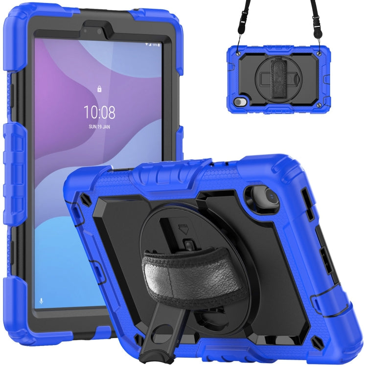 Silicone Hybrid PC Tablet Case with Shoulder Strap, For Lenovo Tab M10 10.1 Gen 3rd, For Lenovo Tab M10 Plus 10.6 Gen 3rd, For Lenovo Tab M8 HD 2020/2019