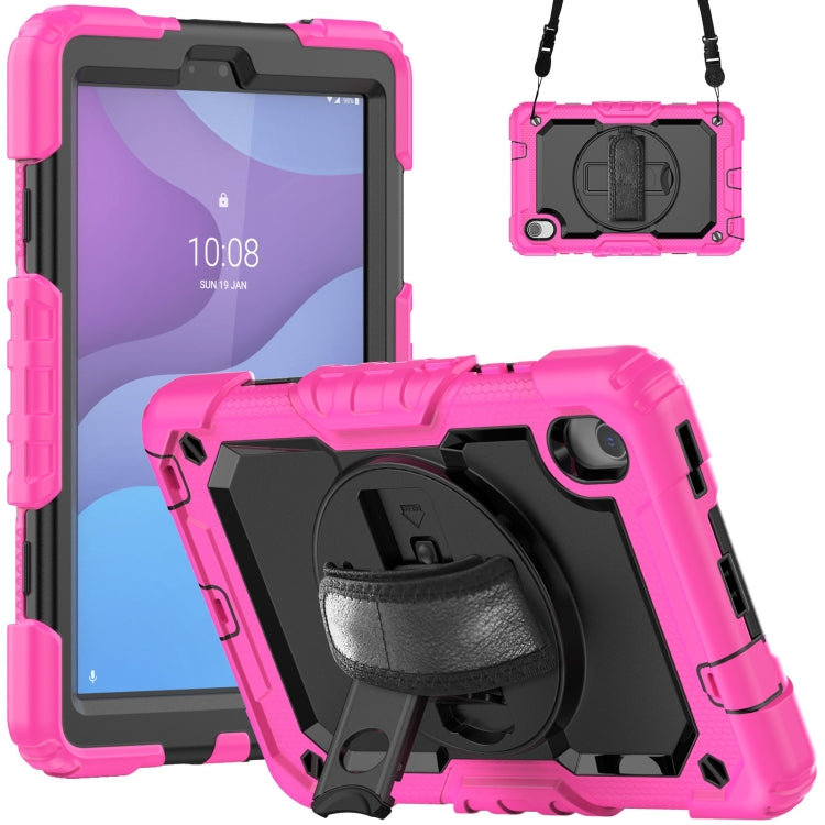Silicone Hybrid PC Tablet Case with Shoulder Strap, For Lenovo Tab M10 10.1 Gen 3rd, For Lenovo Tab M10 Plus 10.6 Gen 3rd, For Lenovo Tab M8 HD 2020/2019
