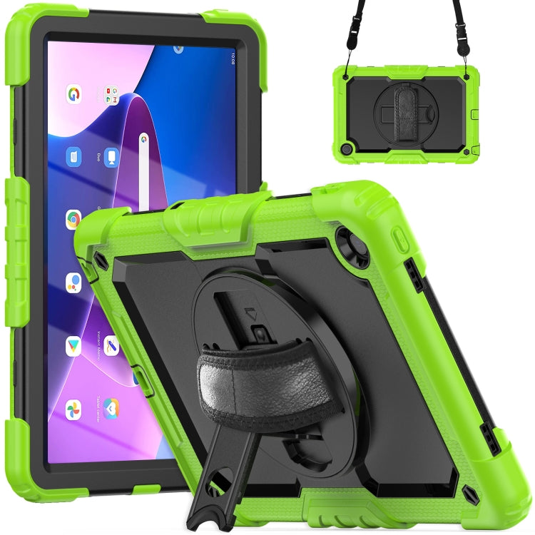 Silicone Hybrid PC Tablet Case with Shoulder Strap, For Lenovo Tab M10 10.1 Gen 3rd, For Lenovo Tab M10 Plus 10.6 Gen 3rd, For Lenovo Tab M8 HD 2020/2019