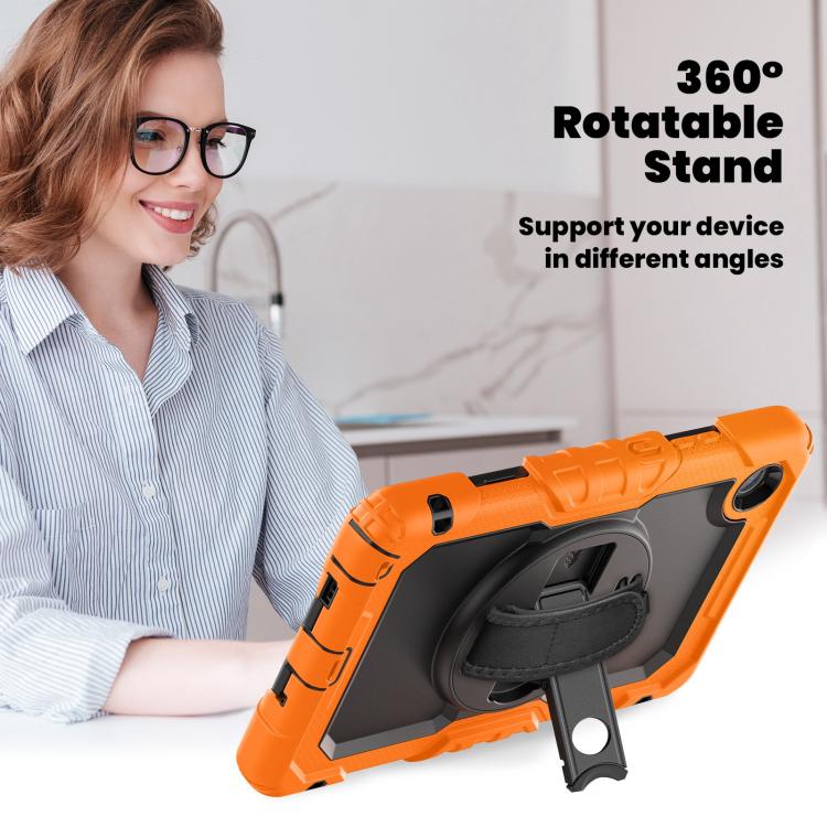 Silicone Hybrid PC Tablet Case with Shoulder Strap, For Lenovo Tab K9 / Tab One, For Lenovo Tab 10.1 / ZhaoYang K10c, For Lenovo Tab M8 4th Gen, For Lenovo Tab M9