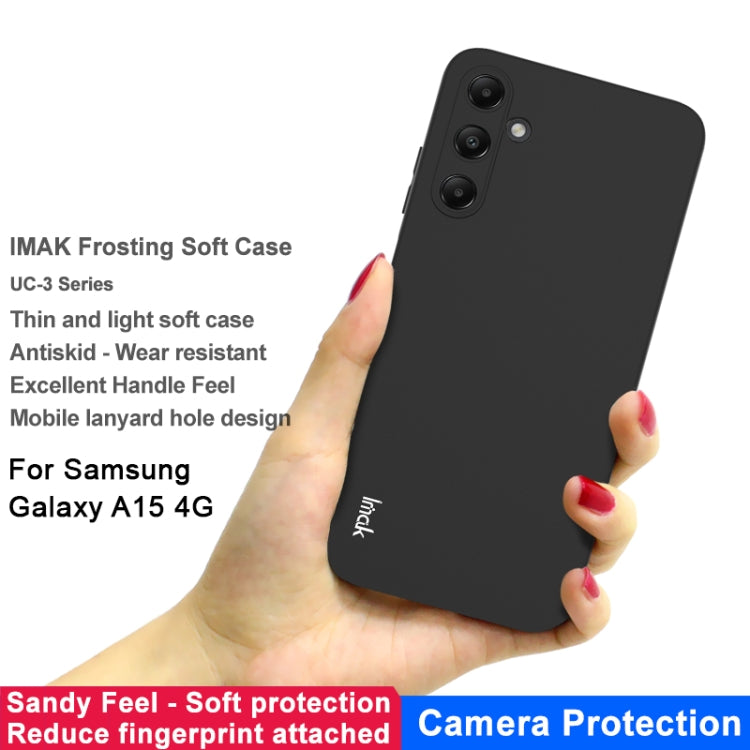 IMAK UC-3 Series Shockproof Frosted TPU Phone Case, For Samsung Galaxy A14 4G/5G, For Samsung Galaxy A25 5G, For Samsung Galaxy A15 4G, For Samsung Galaxy A55 5G, For Samsung Galaxy A24 4G, For Samsung Galaxy S23 FE 5G, For Samsung Galaxy A05s         ...