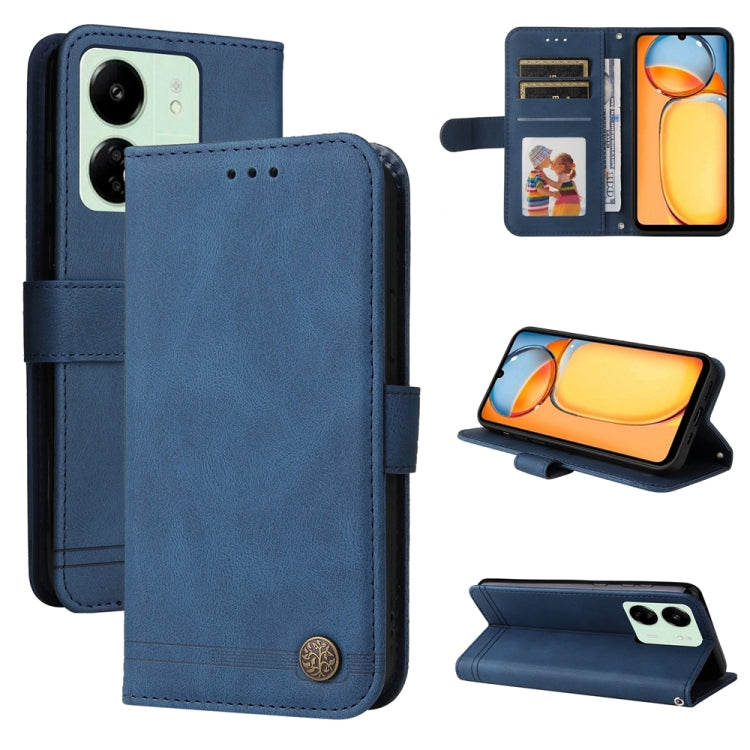 Skin Feel Life Tree Metal Button Leather Phone Case, For Xiaomi Redmi 13C 4G, For Xiaomi Redmi Note13 Pro+ 5G Global, For Xiaomi Redmi Note13 Pro 5G Global, For Xiaomi 13T / Redmi K60 Ultra, For Xiaomi Redmi K70 / K70 Pro, For Xiaomi Redmi Poco F5     ...